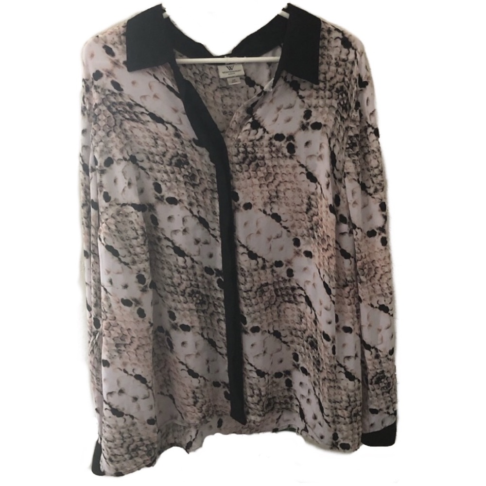 Worthington 2X Sheer Top